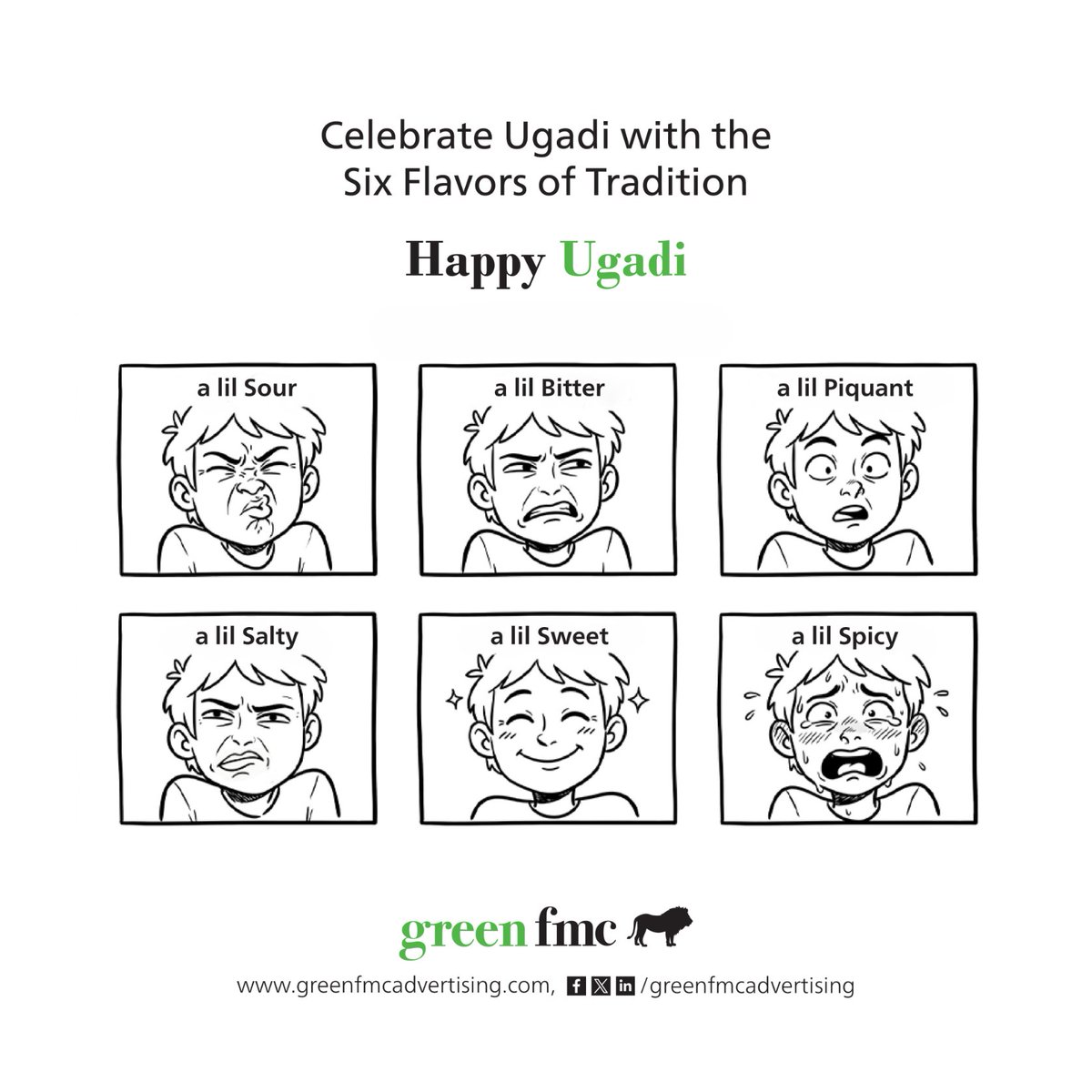 GreenFMC_Hyd's tweet photo. Celebrate Ugadi with fresh ideas and creative energy.
May your days be filled with joy, success, and inspiration.
Step into the new year with confidence, and let’s create something beautiful together.

#Greenfmc #Greenfmcadvertising #HappyUgadi #Ugadi2026 #UgadiWishes https://t.co/PBicig04k4