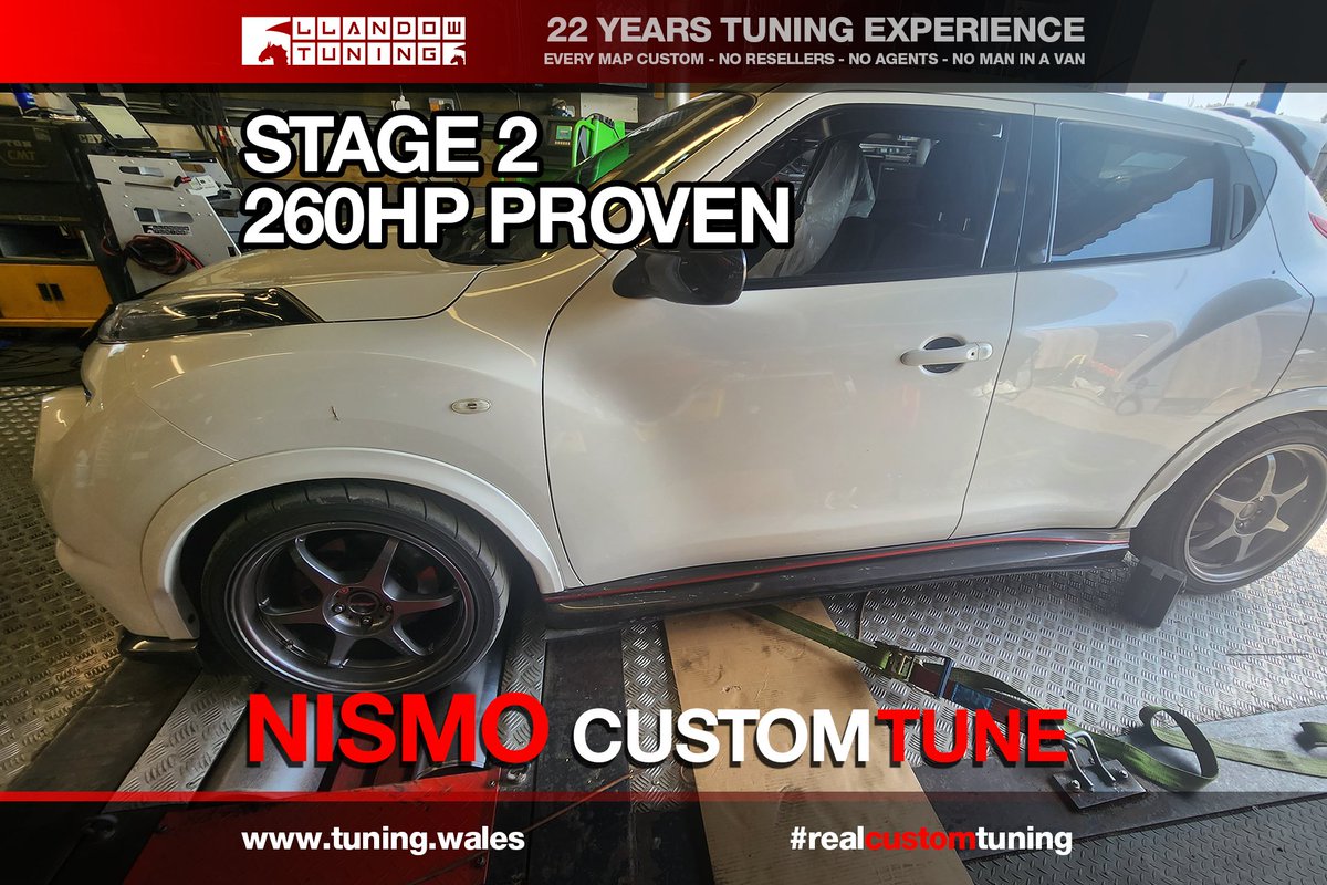 𝗡𝗜𝗦𝗦𝗔𝗡 𝗝𝗨𝗞𝗘 𝗡𝗜𝗦𝗠𝗢  •  𝟮𝟭𝟬𝗛𝗣 𝗧𝗢 𝟮𝟲𝟬𝗛𝗣

This Juke Nismo came in running a Stage 1 from elsewhere.
On paper it should have been around 230–240HP.
On our dyno… 210HP.
That is the difference between a claim and a measurement.

After proper development,