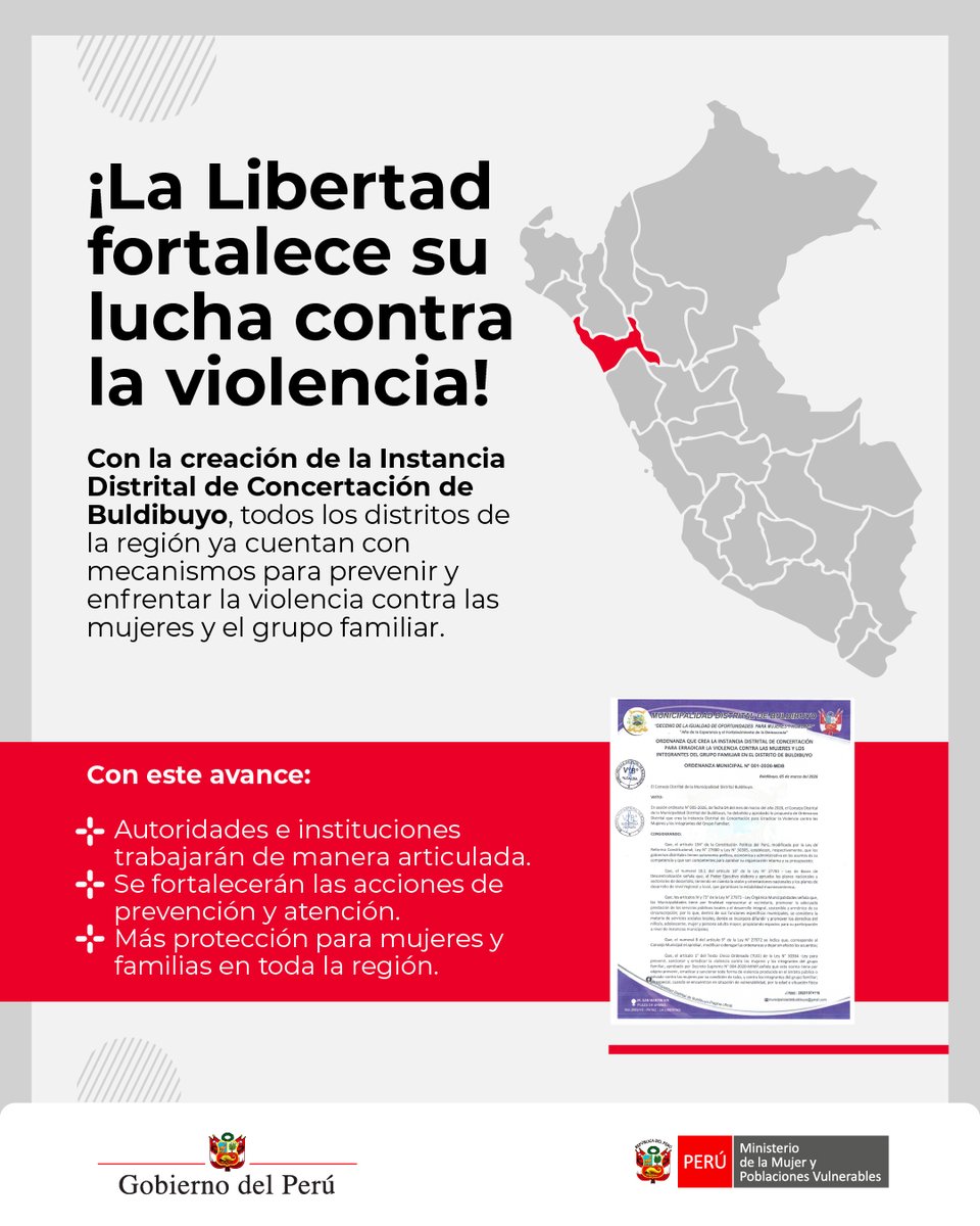 Ministerio de la Mujer y Poblaciones Vulnerables tweet media