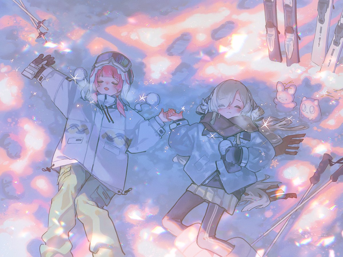 「あと5分では帰ろうね」
#花譜美術部 #ヰ世界情緒美術部 
#容赦mercy