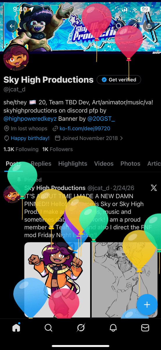 Sky High Productions tweet media