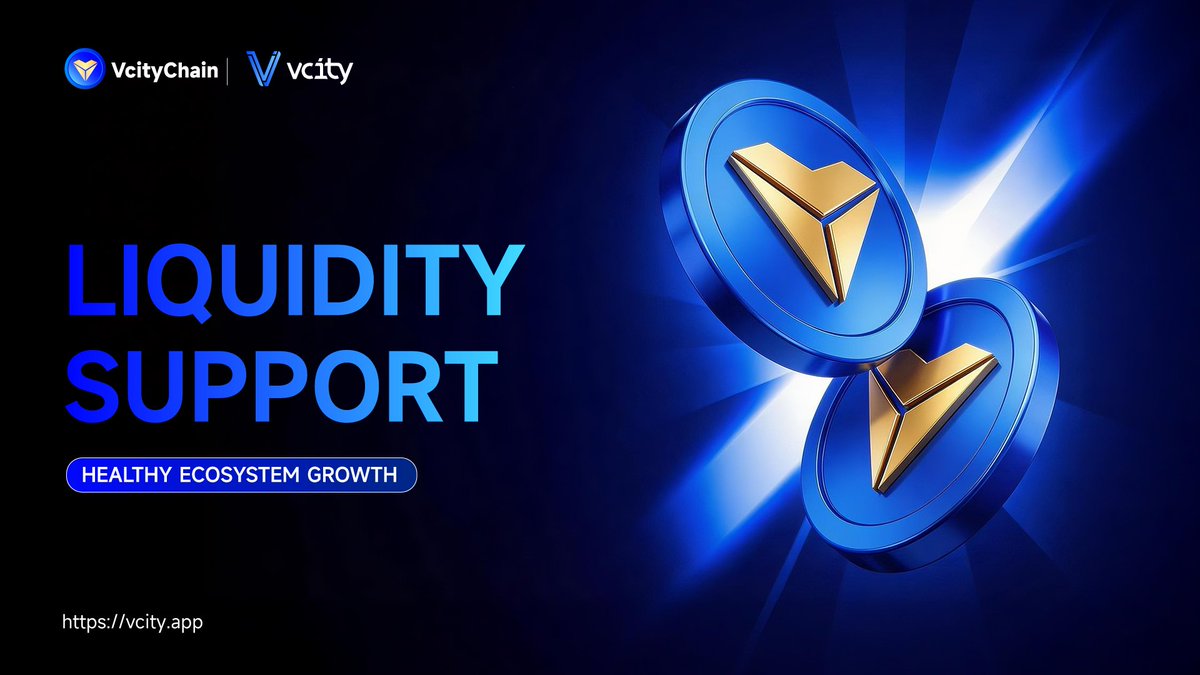 lish717506's tweet photo. 📣 How does D-Market empower the VCITY ecosystem?
🚀 Provides essential liquidity support for the VCITY token.
✅ Promotes the healthy growth of the ecosystem. https://t.co/w99NDlAEme