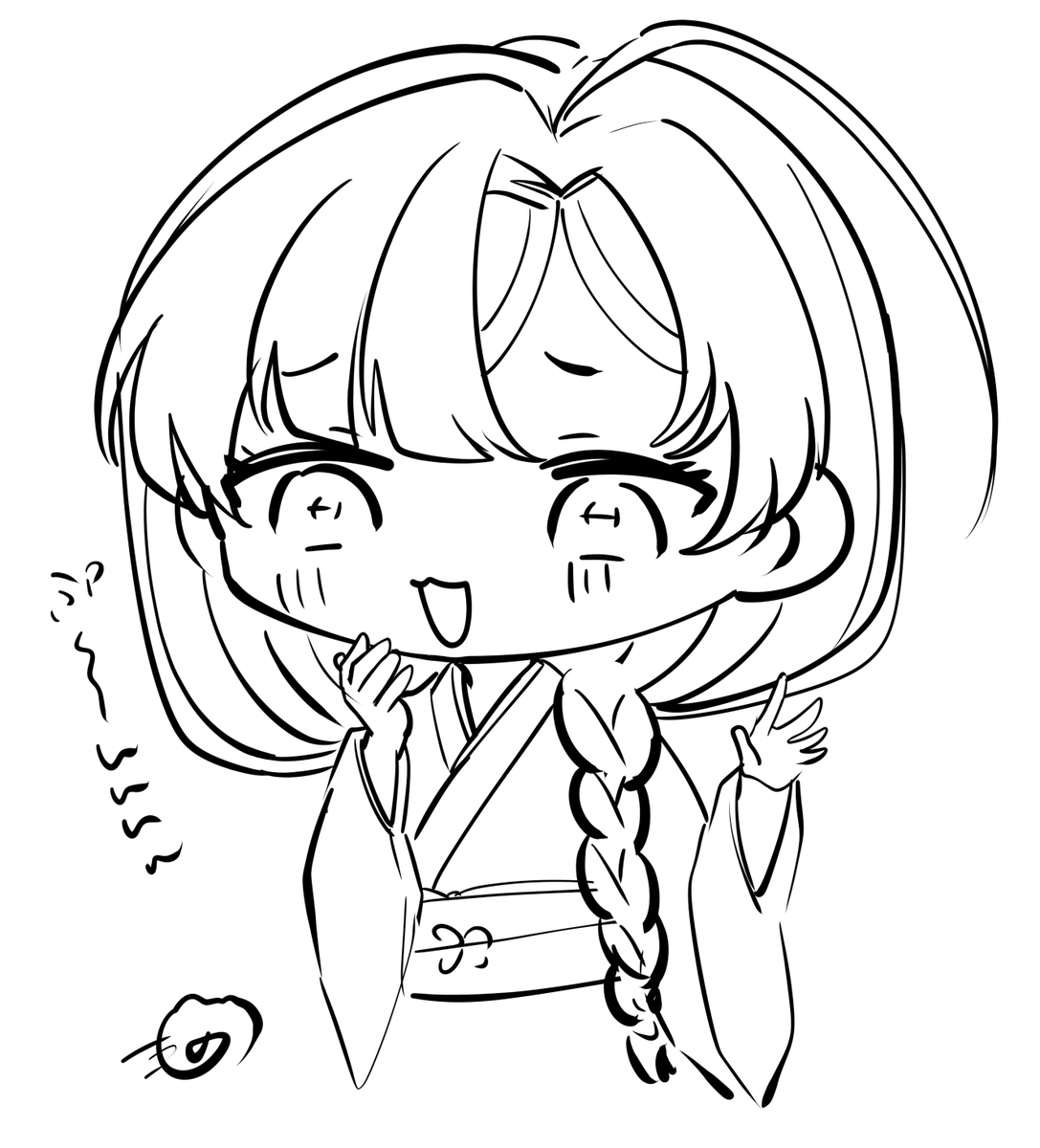 緩い絵を描くのが好きすぎるので、自分の落書きフォルダに永遠に溜まっていく。
※再掲 