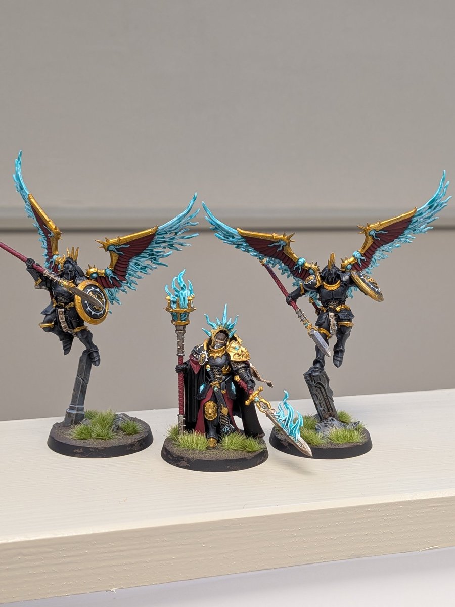 I'm not the best at it, but I'm pretty darn proud of these fellas I've painted. 🥰 #warhammer #AgeOfSigmar <a href="/warhammer/">Warhammer Official</a>