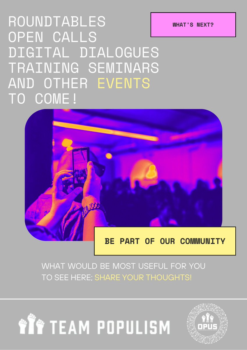 OPUS | Young Scholars Initiative on Populism tweet media