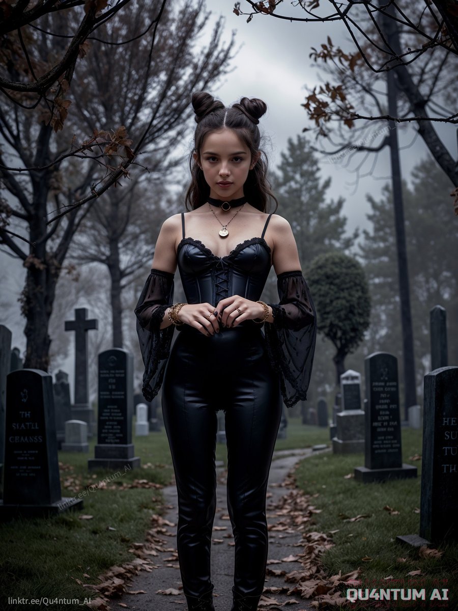 Qu4ntum_AI's tweet photo. #digitalart #AI #fanart #cosplay #costume #movie #film #Hollywood #celebrity #QuantumAI #OOTD #OliviaRodrigo #GUTS #SOUR #Vampire #GUTSTour #Paranormal #GhostHunter #Abandoned #Haunted #Spooky #Livies #PopPunk #Mystery #Music #Wallpaper #GrungyStyle #Eerie #DarkAesthetic https://t.co/m8Jj5hlOCu