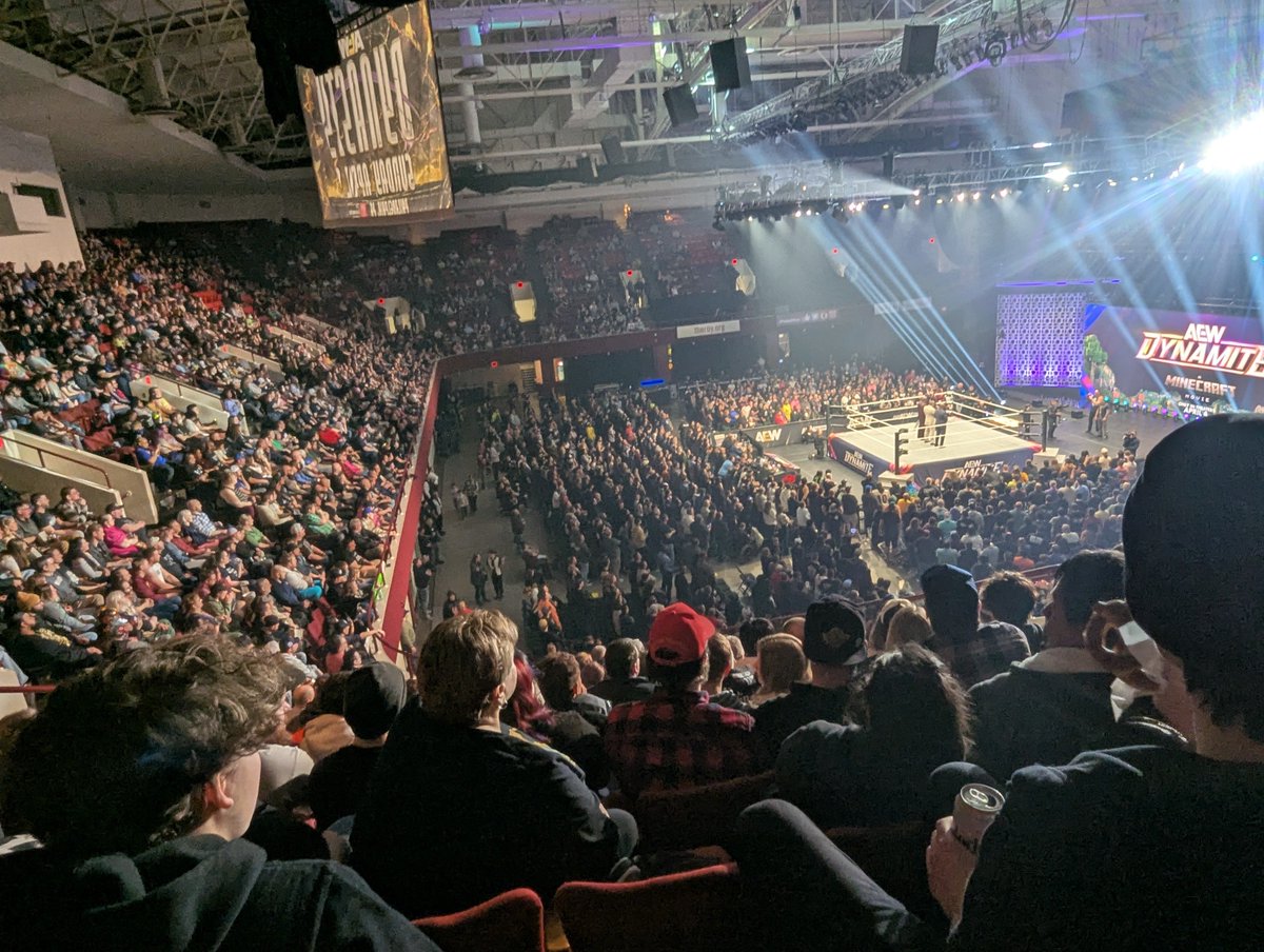 AEW Ticket Map Updates tweet media