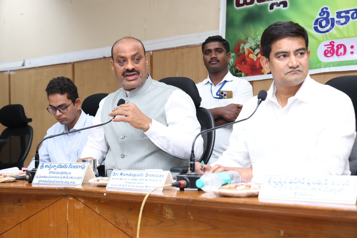 Kinjarapu Atchannaidu tweet media