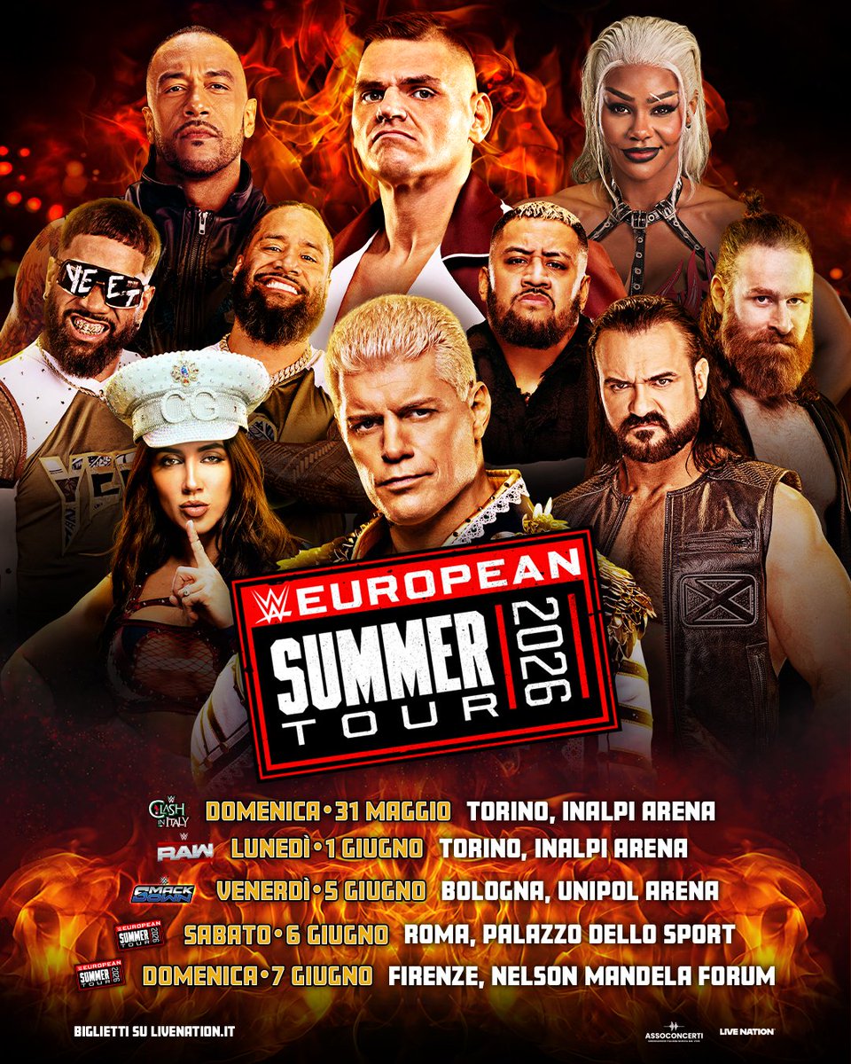 WWE Italia tweet media