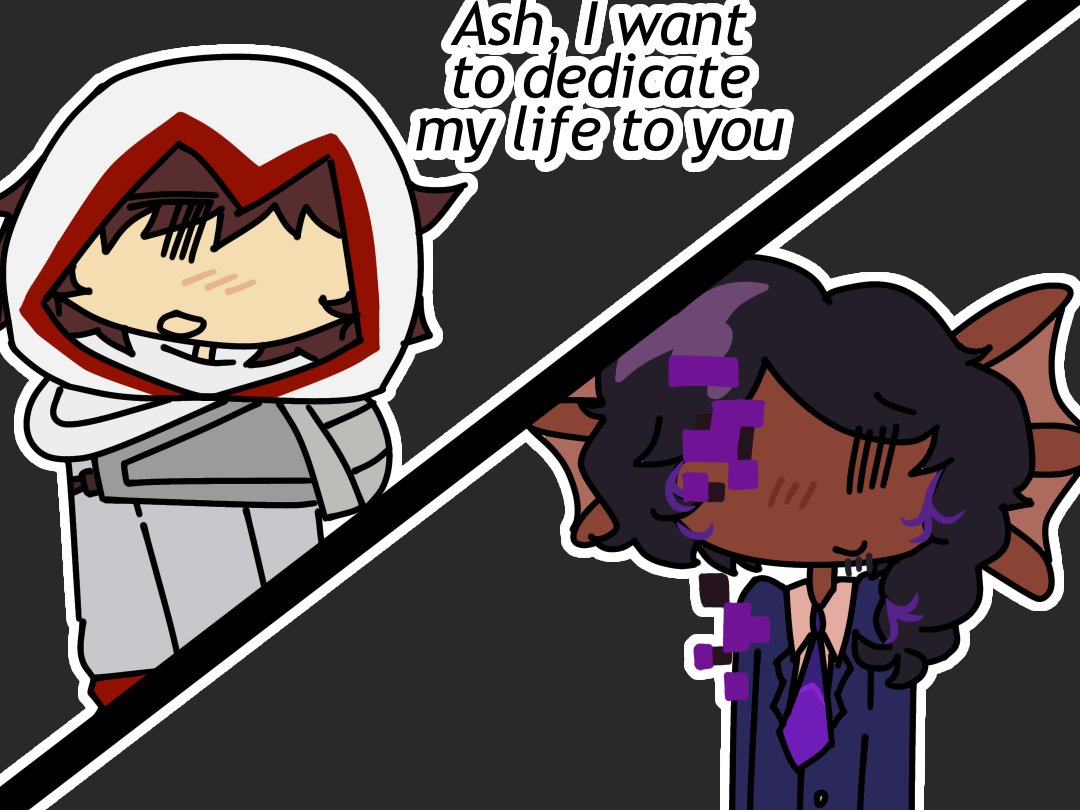 rawndog005's tweet photo. Ash went live the moment I finished this #holytiming #qsmpfanart https://t.co/jy2bTvZhHz