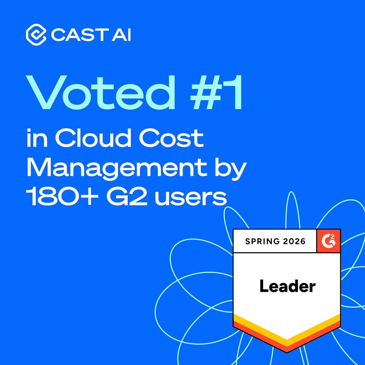 cast_ai's tweet photo. 🏆 Cast AI is #1 in Cloud Cost Management on G2

Ranked #1 out of every platform in the category, based entirely on verified customer reviews:
🌟 98% gave us 4 or 5 stars
🎯 100% say we're headed in the right direction
✅ 93% would recommend us

To every customer who reviewed us – thank you! 🙌
https://t.co/uwatfntmee