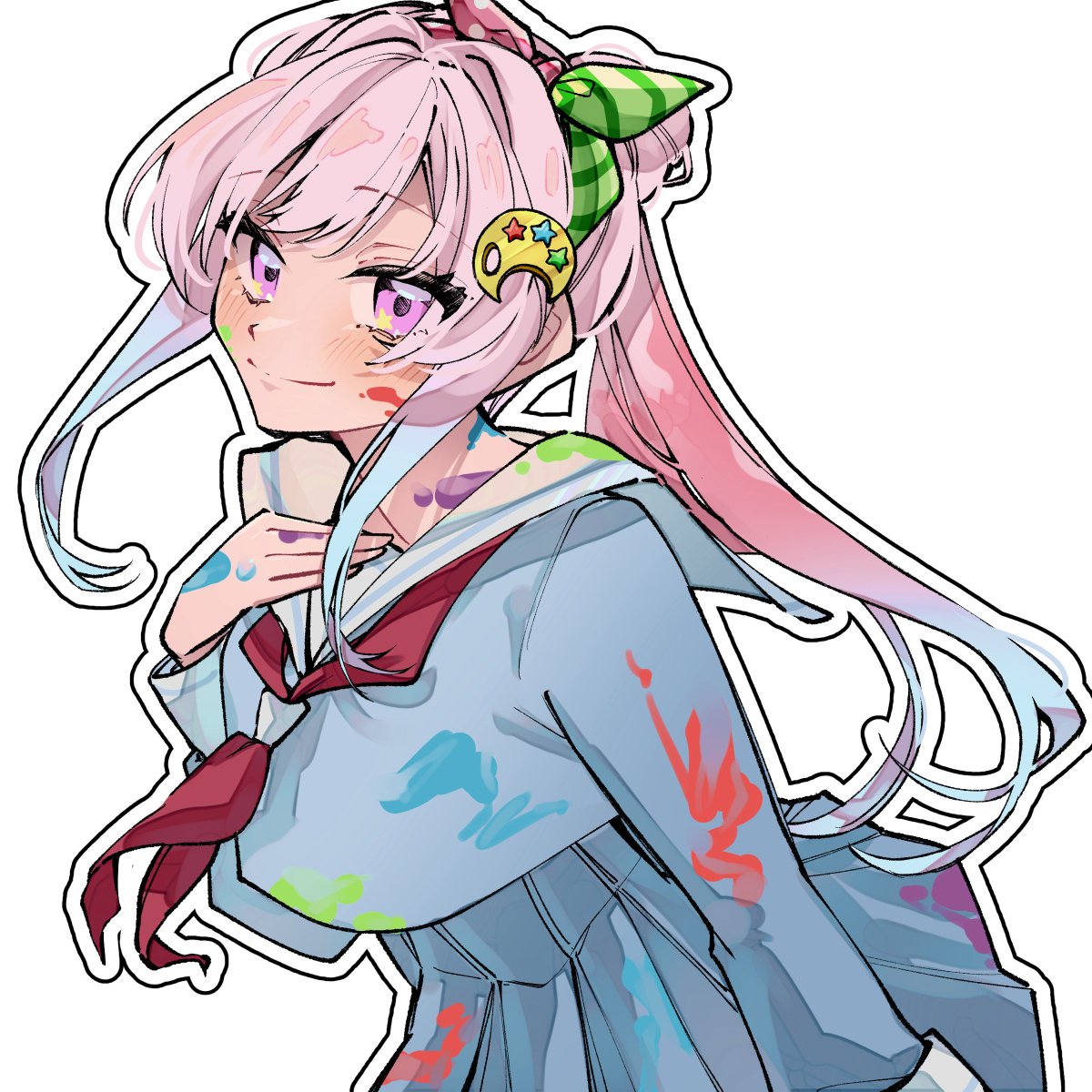 otusari777's tweet photo. ぱるむ絵師様（@ake1515809）に描いていただきました！
制服イオフィ！一緒の学園生活したいよなぁ！
ポニーテールも似合ってて可愛いですね！
この度は素敵なイラストありがとうございました！
#ioarts #skeb https://t.co/Eey4fiArCc