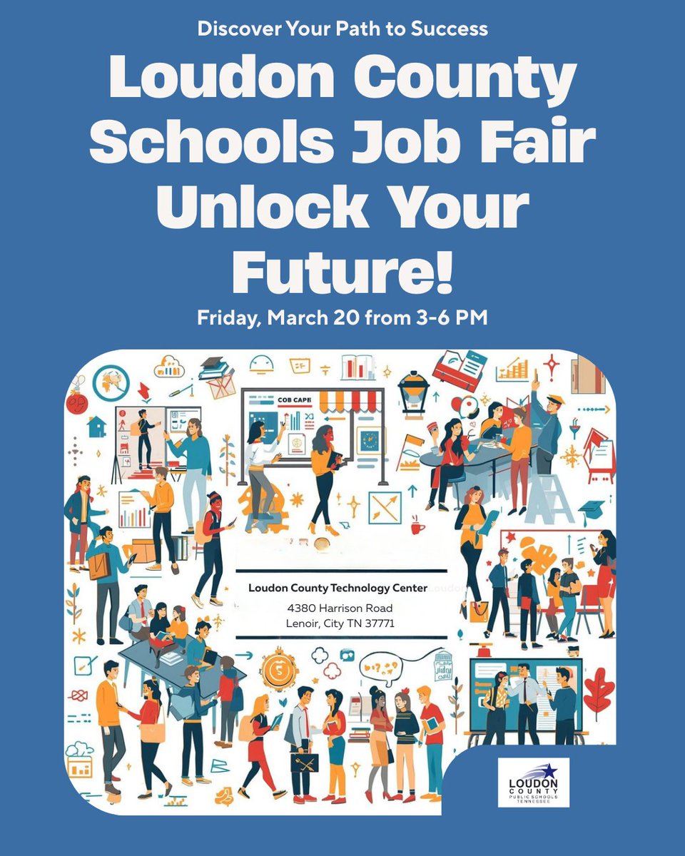 loudoncountysch's tweet photo. If you’ve ever thought about taking the next step in your career, this is the perfect moment. Loudon County Schools offers a competitive salary, free individual health insurance, a strong retirement plan, and an excellent work environment where educators feel supported &amp; valued. https://t.co/5wFgIJFmWS