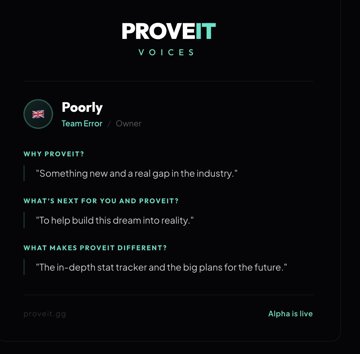 Prove It tweet media