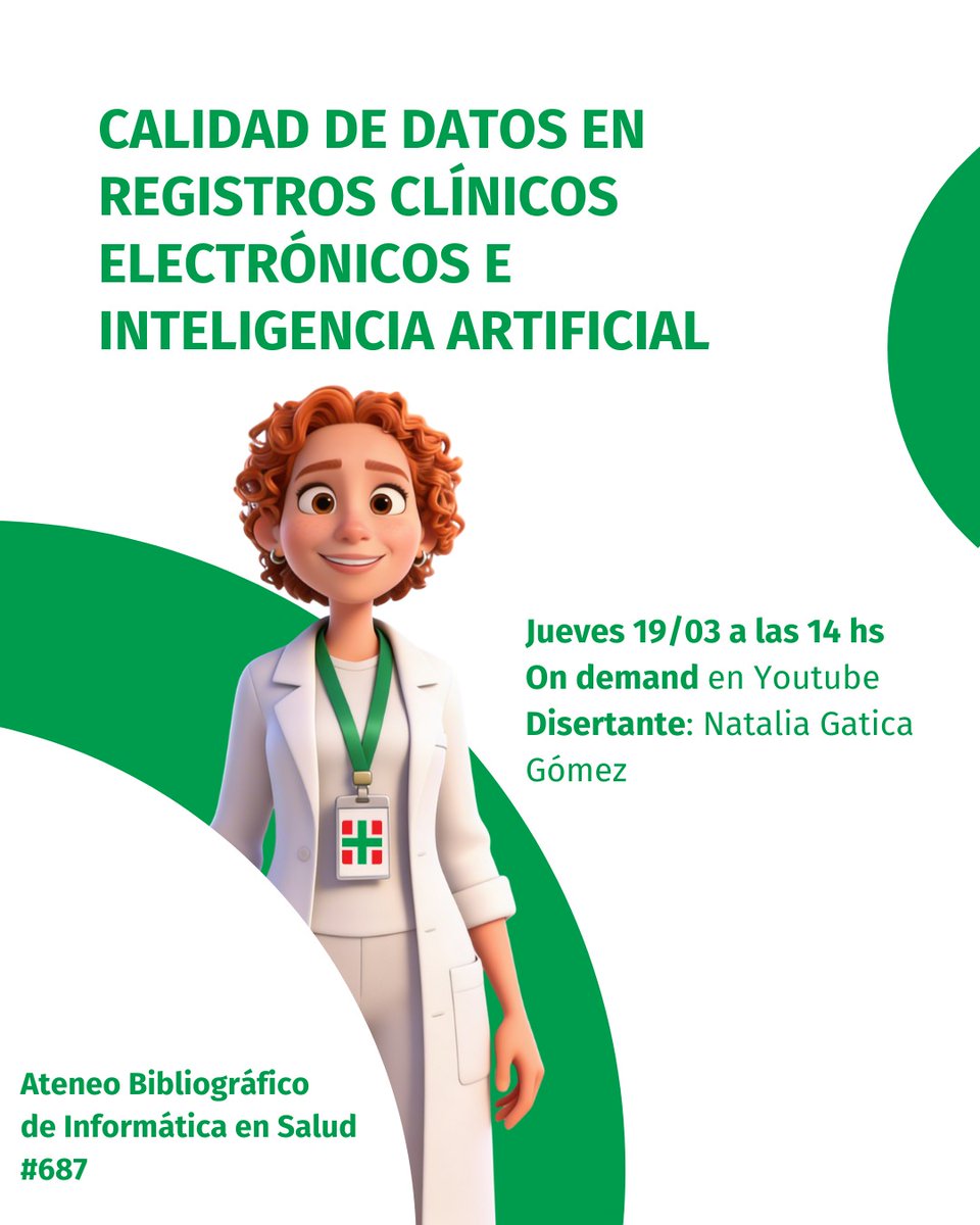 Informática en Salud - Hospital Italiano tweet media