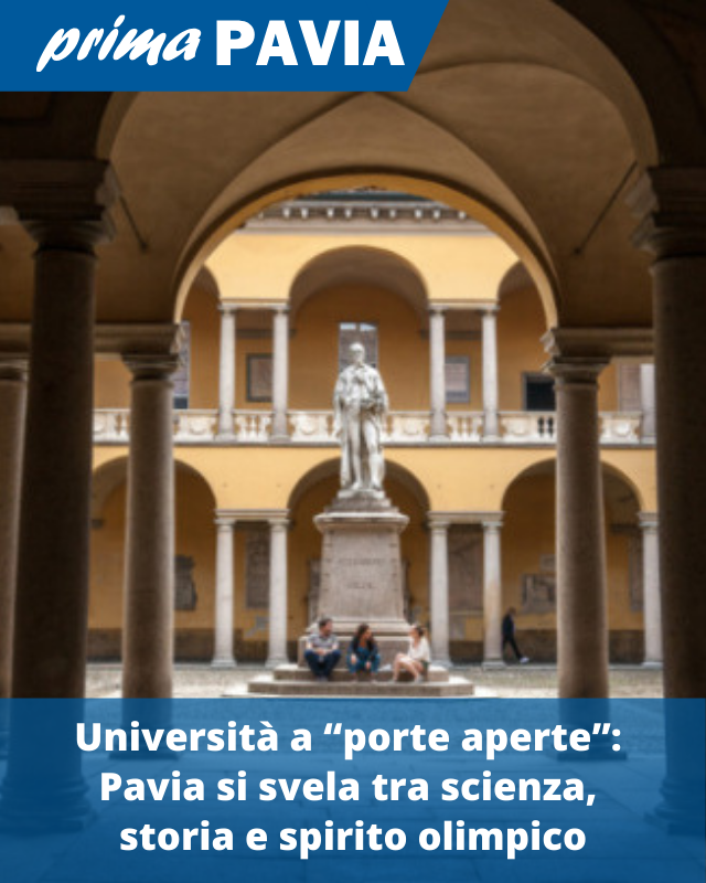 LEGGI QUI: primapavia.it/attualita/univ…
#UniversitàPavia #Pavia #PorteAperte #VisiteGuidate #Scienza #Storia #Notizie #News