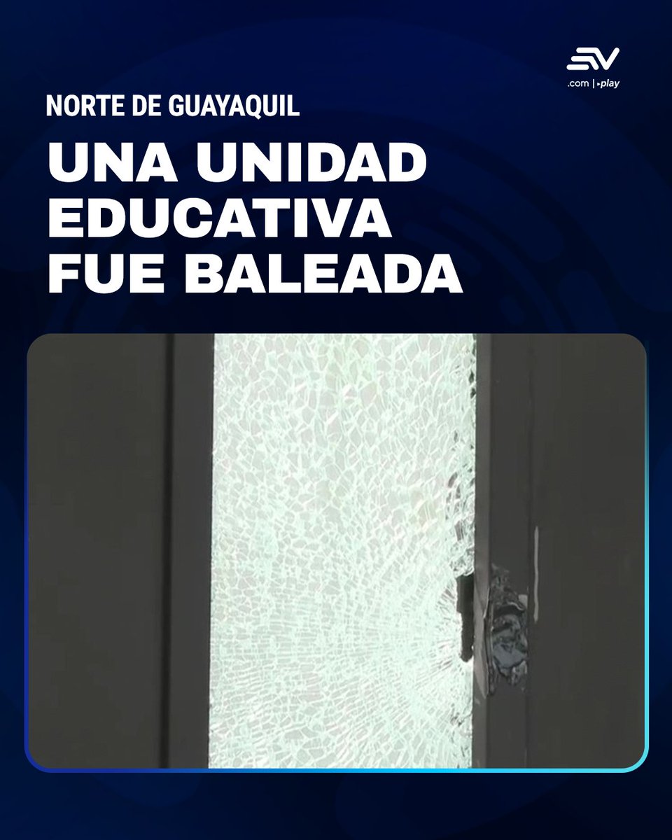 EcuavisaInforma's tweet photo. 🚨📚 Los huecos de las balas quedaron en las puertas y paredes de una unidad educativa ubicada en la avenida Antonio Parra Velasco, en el sector de Guayacanes, al norte de Guayaquil. Este hecho ocurrió tan solo a metros de una Unidad de Policía Comunitaria (UPC). 💻 https://t.co/PT0DO03E7T