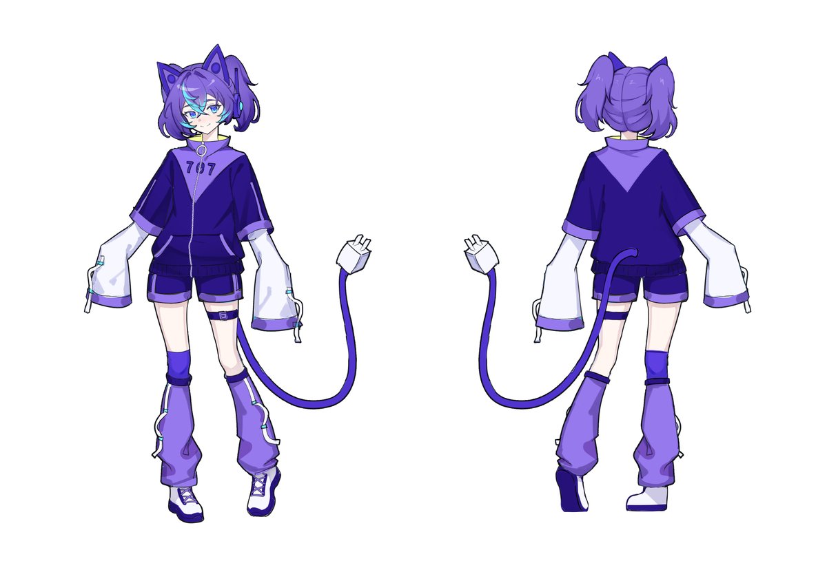 Spr1ngles's tweet photo. any other non human vtubers got a second human design for their character? i always worry artists may not be up to drawing mine =']

🎨: @/Charli_648 https://t.co/k662sE1cJD