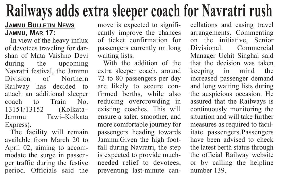 Jammu Division NR tweet media