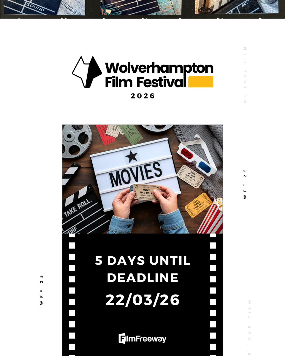 Wolverhampton Film Festival (SUBMISSIONS OPEN) tweet media