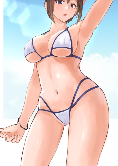 #このタグを見た人は自分の絵の太ももをのせる 太ももは太いから太ももっていうんだよ