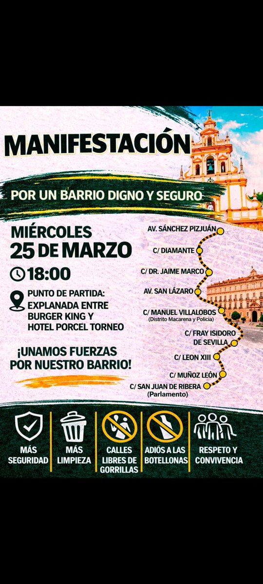 VECINO DISTRITO MACARENA tweet media