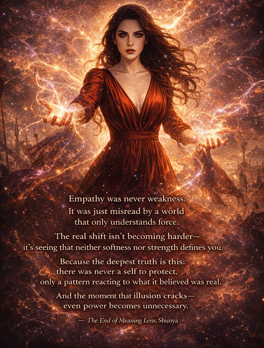 Neither softness nor strength defines you.
The loop guards its echo—until the echo erases the loop.