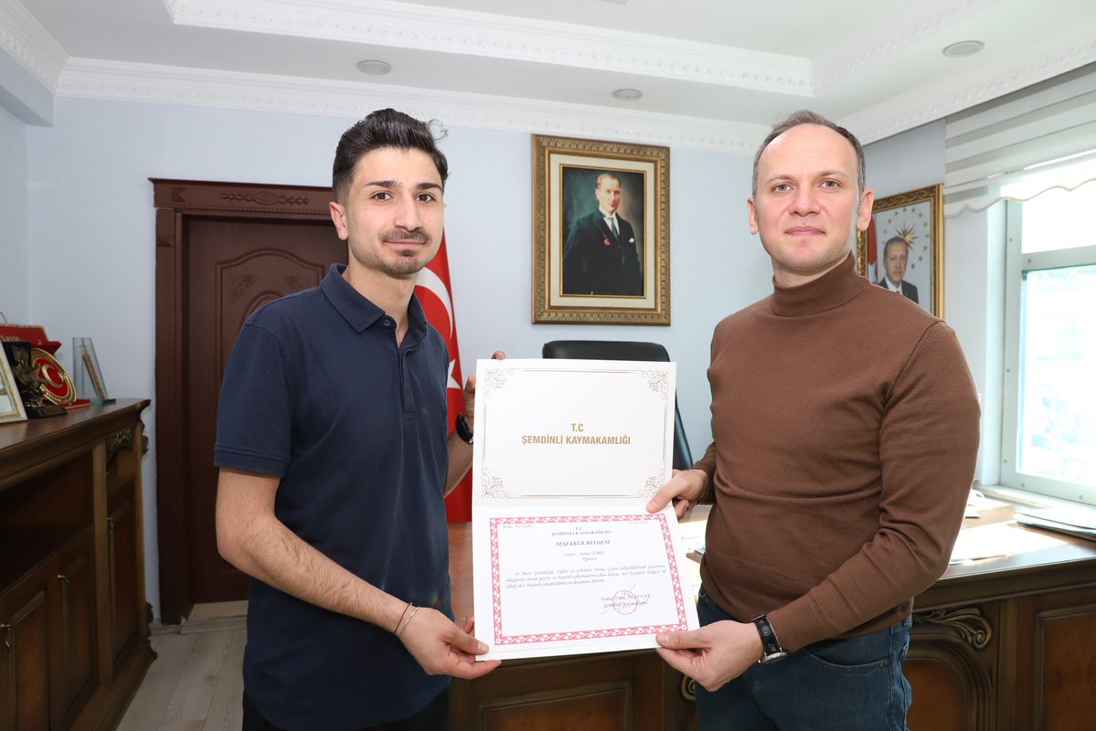 Şemdinli Kaymakamlığı tweet media