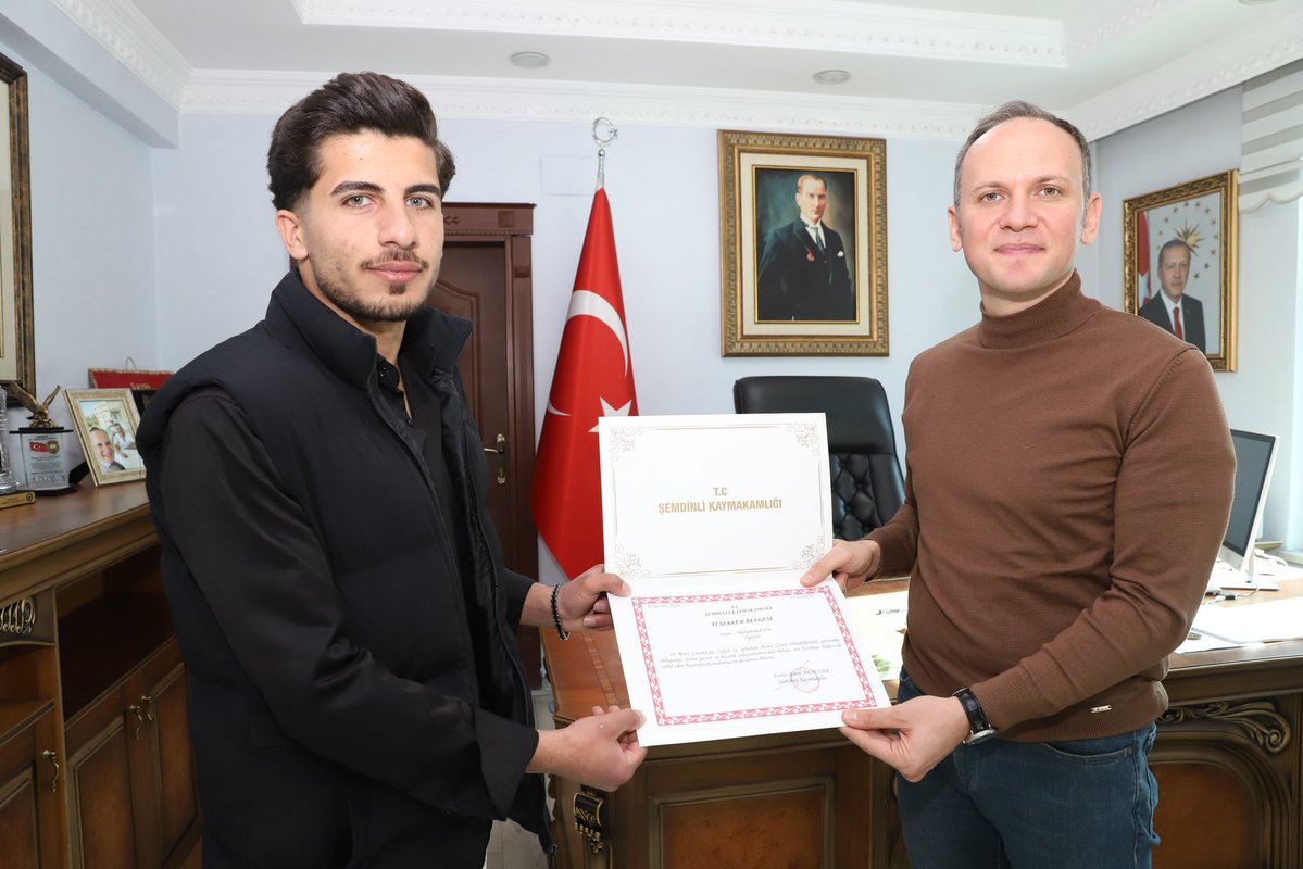 Şemdinli Kaymakamlığı tweet media