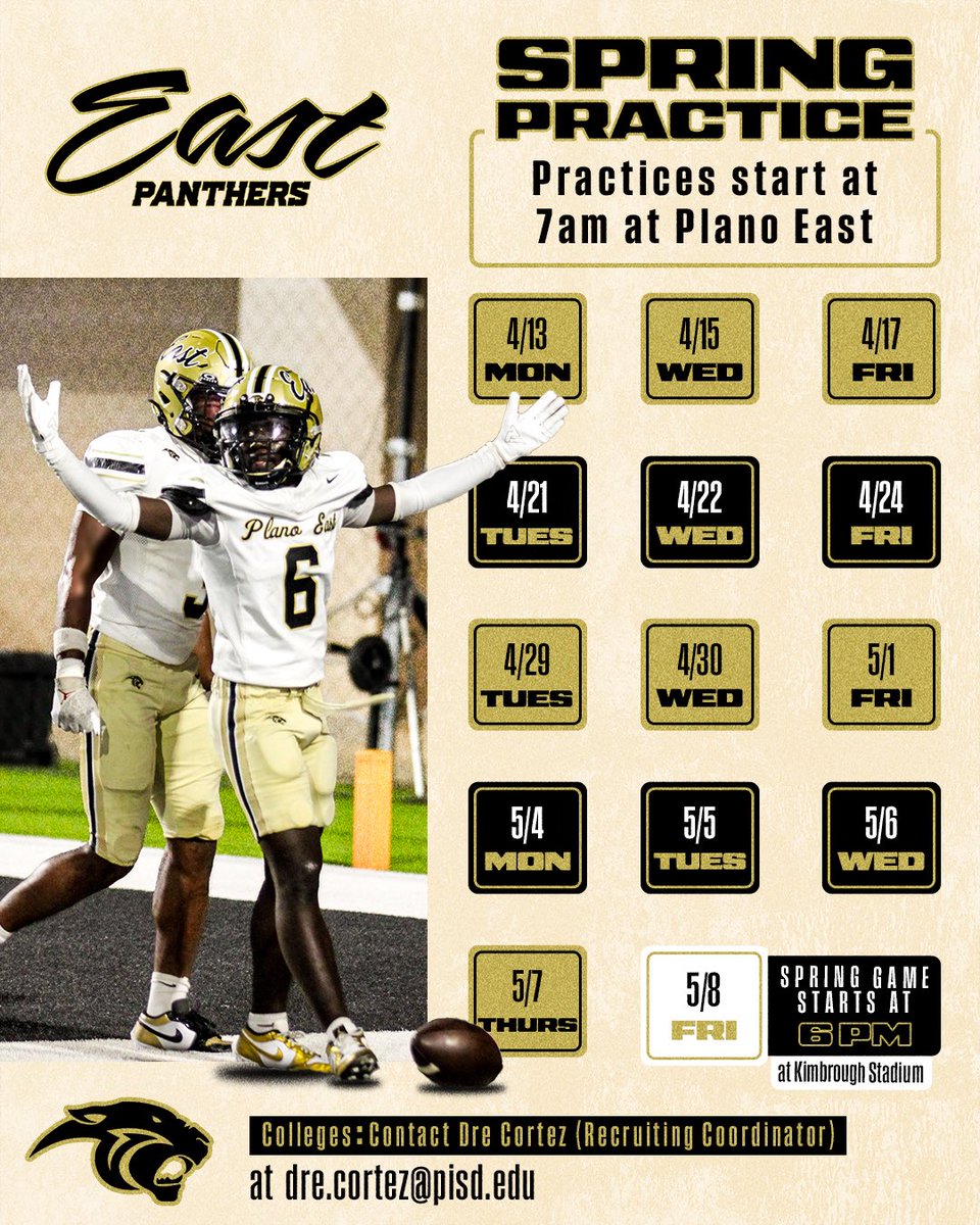 Plano East Football tweet media