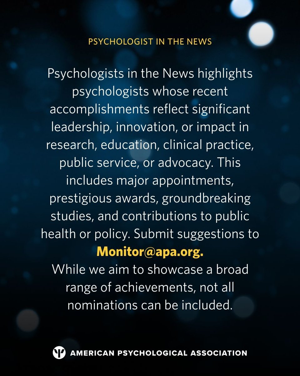 American Psychological Association tweet media