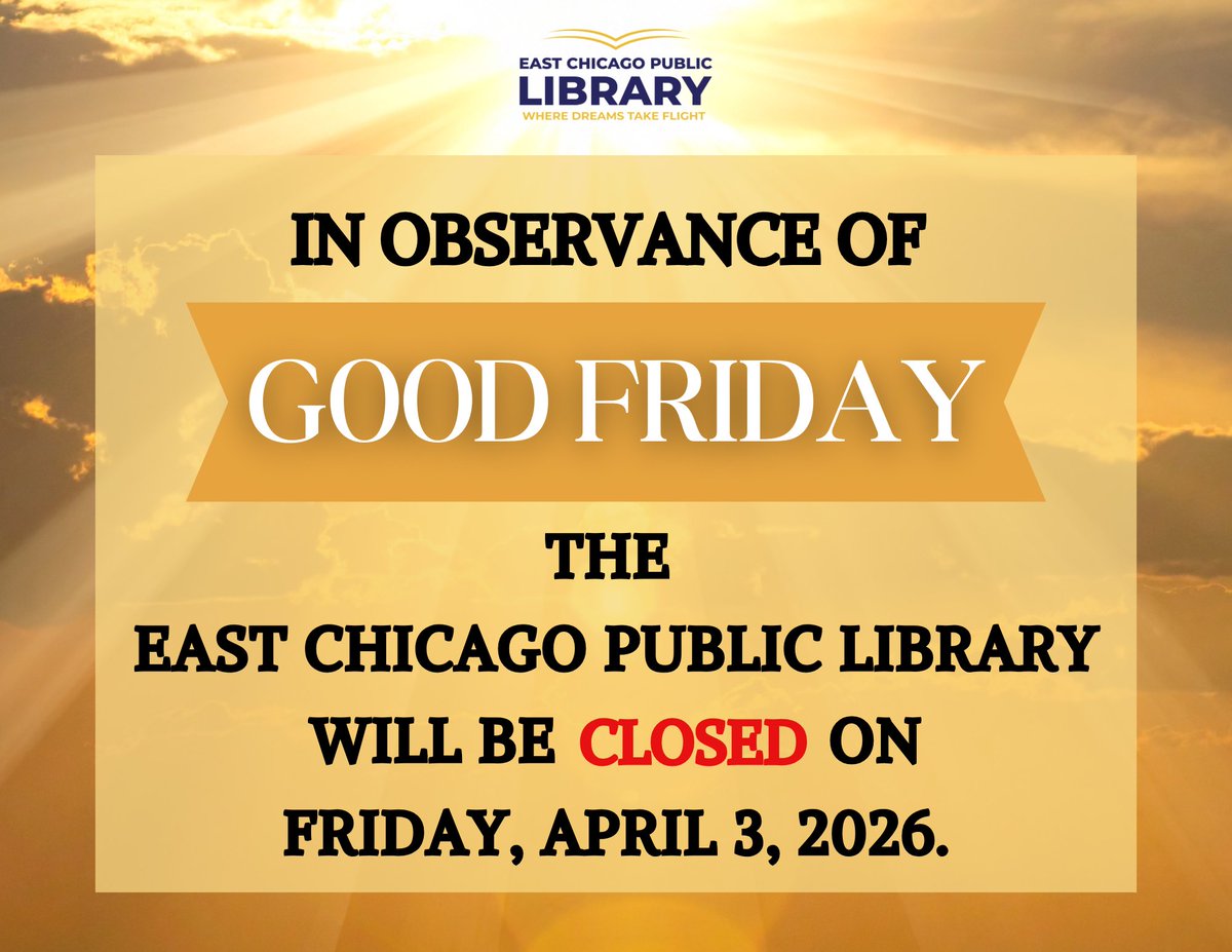 East Chicago Public Library tweet media