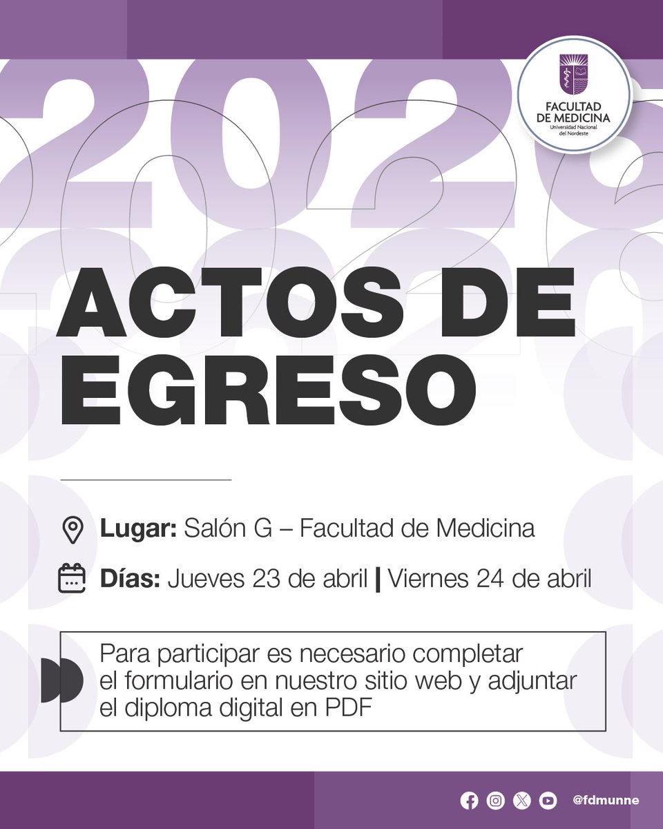 Facultad de Medicina tweet media