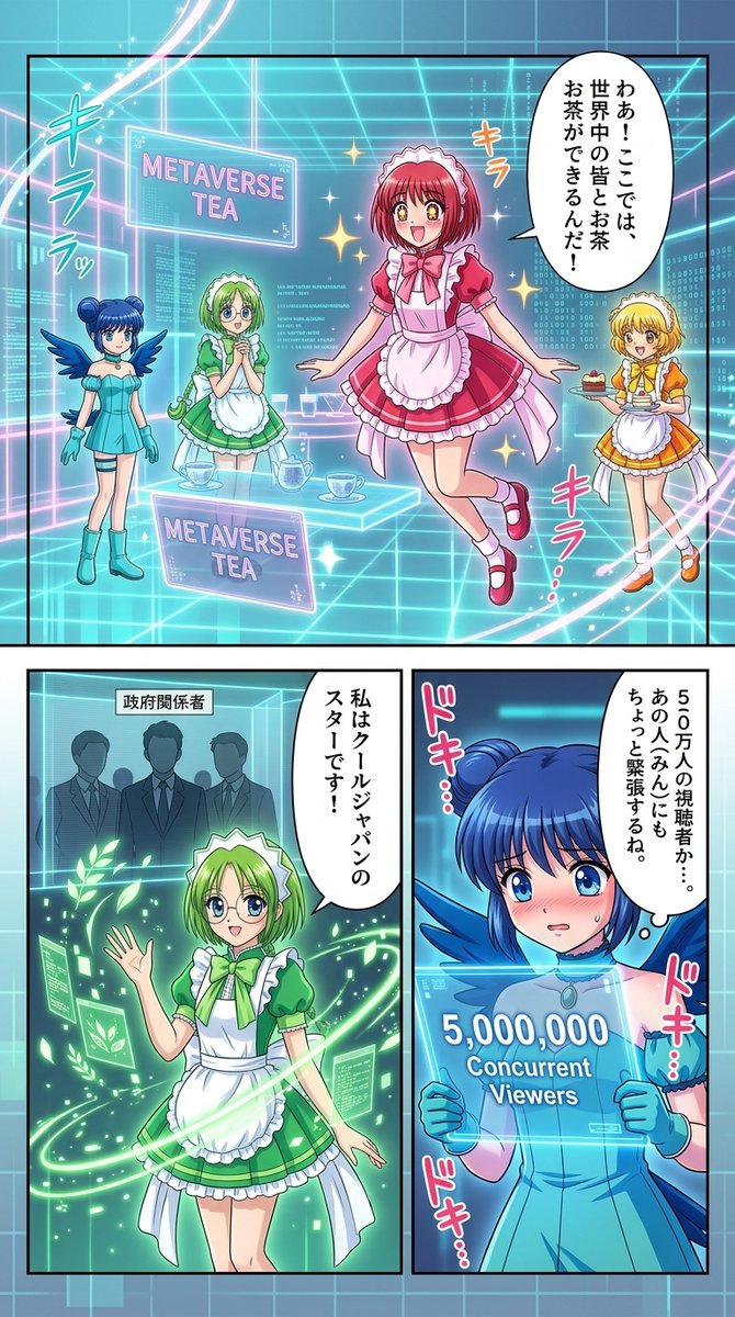 news2ch5's tweet photo. #生成漫画AI  

東京ミュウミュウの20周年記念プロジェクトが2026年3月に東京タワーで大規模コラボイベントを開催し、いちごをモチーフにした限定グッズやAR体験が国内外ファン10万人を動員、経済効果100億円超を記録しました。Co・Lab TOKYO主催のポップアップストアでは新作アクリルスタンドや https://t.co/BcVoE2HELn