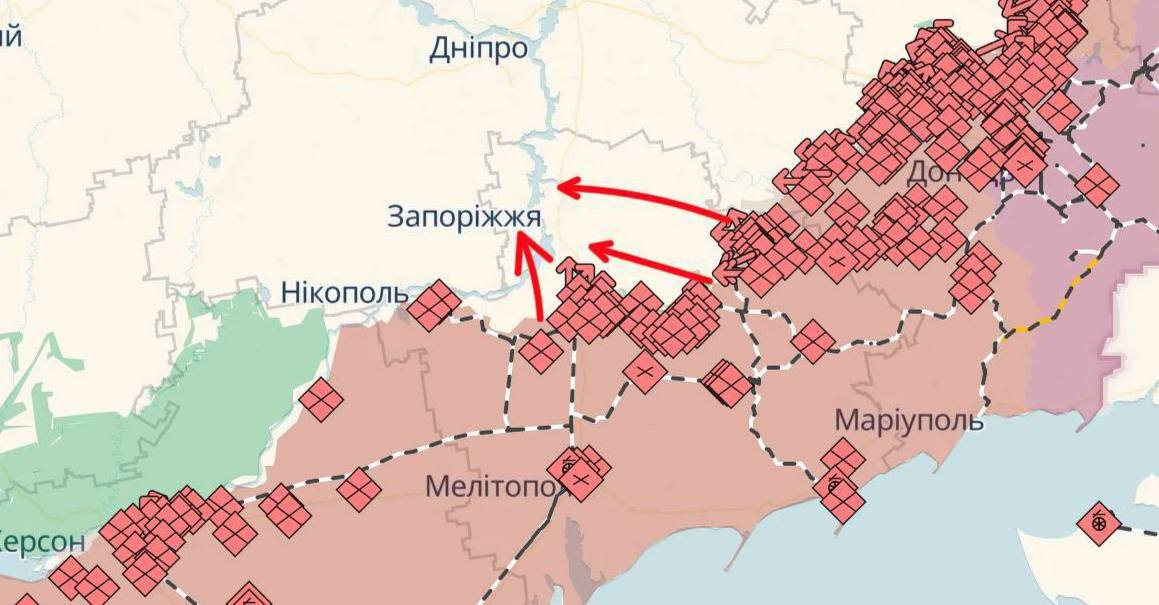 NHunter007's tweet photo. Командувач СБС Роберт «Мадяр» Бровді:

Учора, скориставшись туманом, росіяни фактично почали свій весняно-літній наступ на ділянці Родинське-Гуляйполе (~100 км фронту)

Зокрема, наступали на конях.

Проте ставка на «невидимість» не спрацювала – СБС відпрацювали по їхніх ⬇️ https://t.co/qX2ZRd54Z6