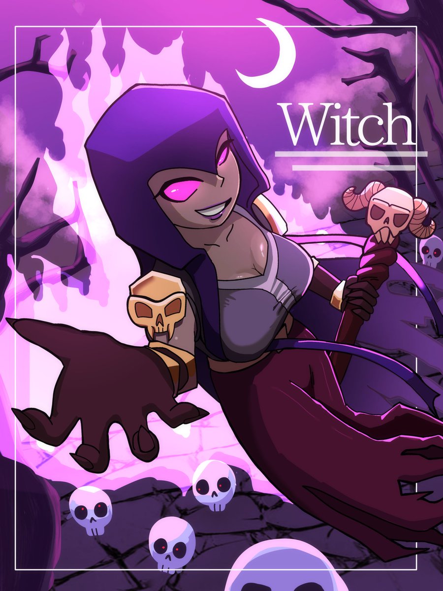 Witch💀💜
 #artroyale  #CrashRoyal  #crashroyal  #クラロワ