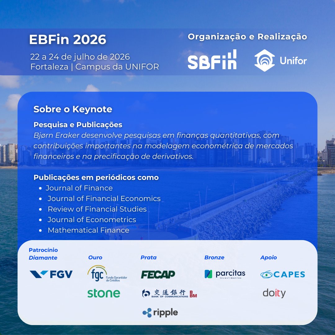 Sociedade Brasileira de Finanças (SBFin) tweet media