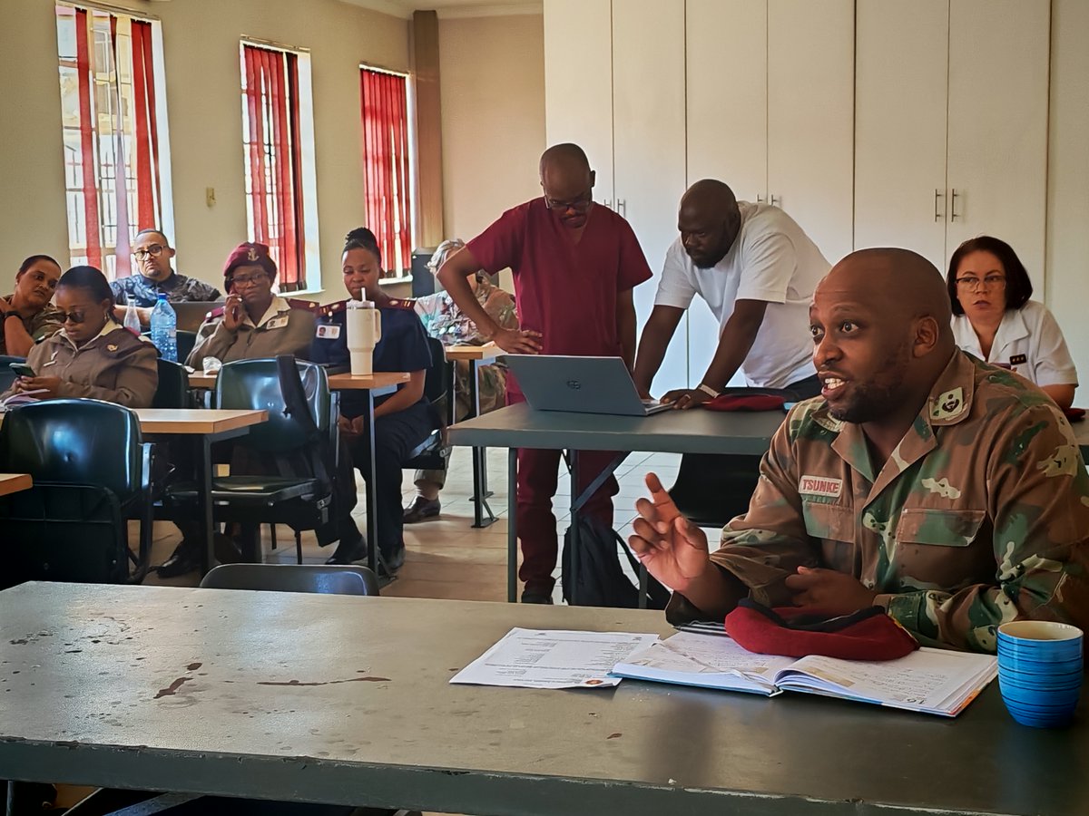 SANDF_ZA's tweet image. #SAMilitaryHealthService Article || Area Military Health Unit Free State Strengthens Malaria Surveillance through District Health Information Software 2 Training.

facebook.com/share/p/1CaCaw…

#SANDF
#AreaMilitaryHealthUnitFreeState
#TowardsMilitaryHealthExcellence
#DHIS2