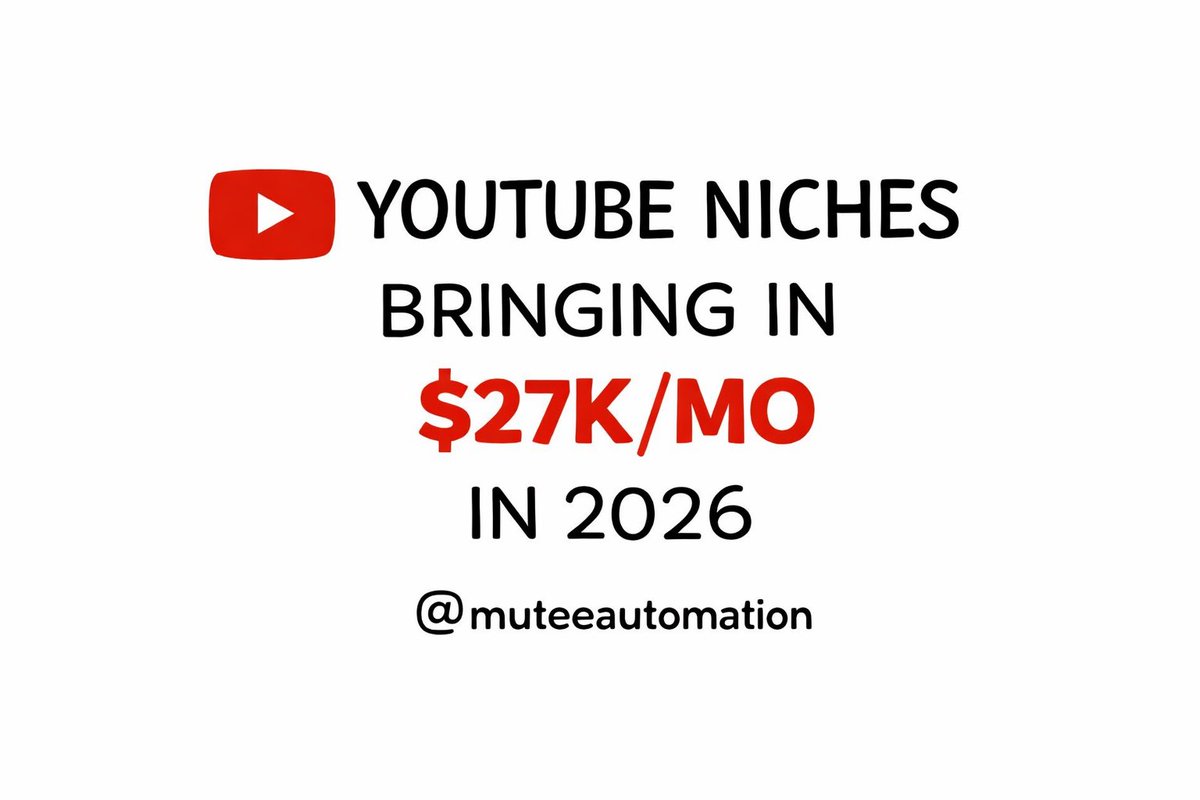 Mutee | YouTube Automation tweet media