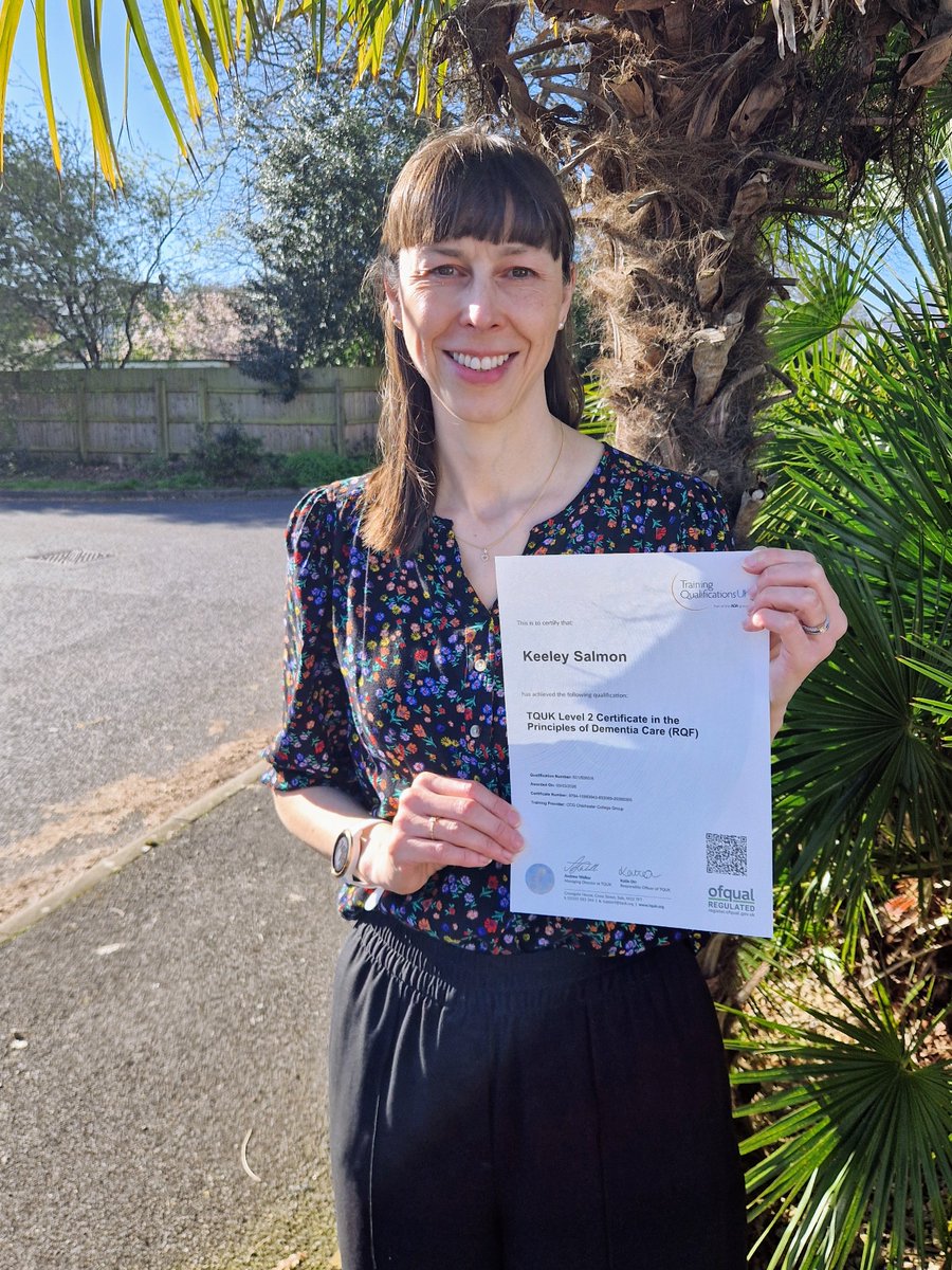 KeytoHearing's tweet photo. Huge congrats to Keeley! 🥳 She’s just achieved her Level 2 Certificate in the Principles of Dementia Care. 🦻

At Key to Hearing, we’re dedicated to providing a patient, expert home-visit service for all our customers in the BCP area. Proud of her hard work! 👏✨

#Bournemouth https://t.co/0piRJwOf9U