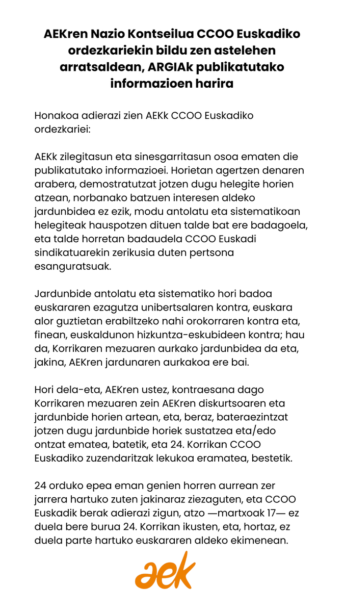 AEK-KORRIKA tweet media