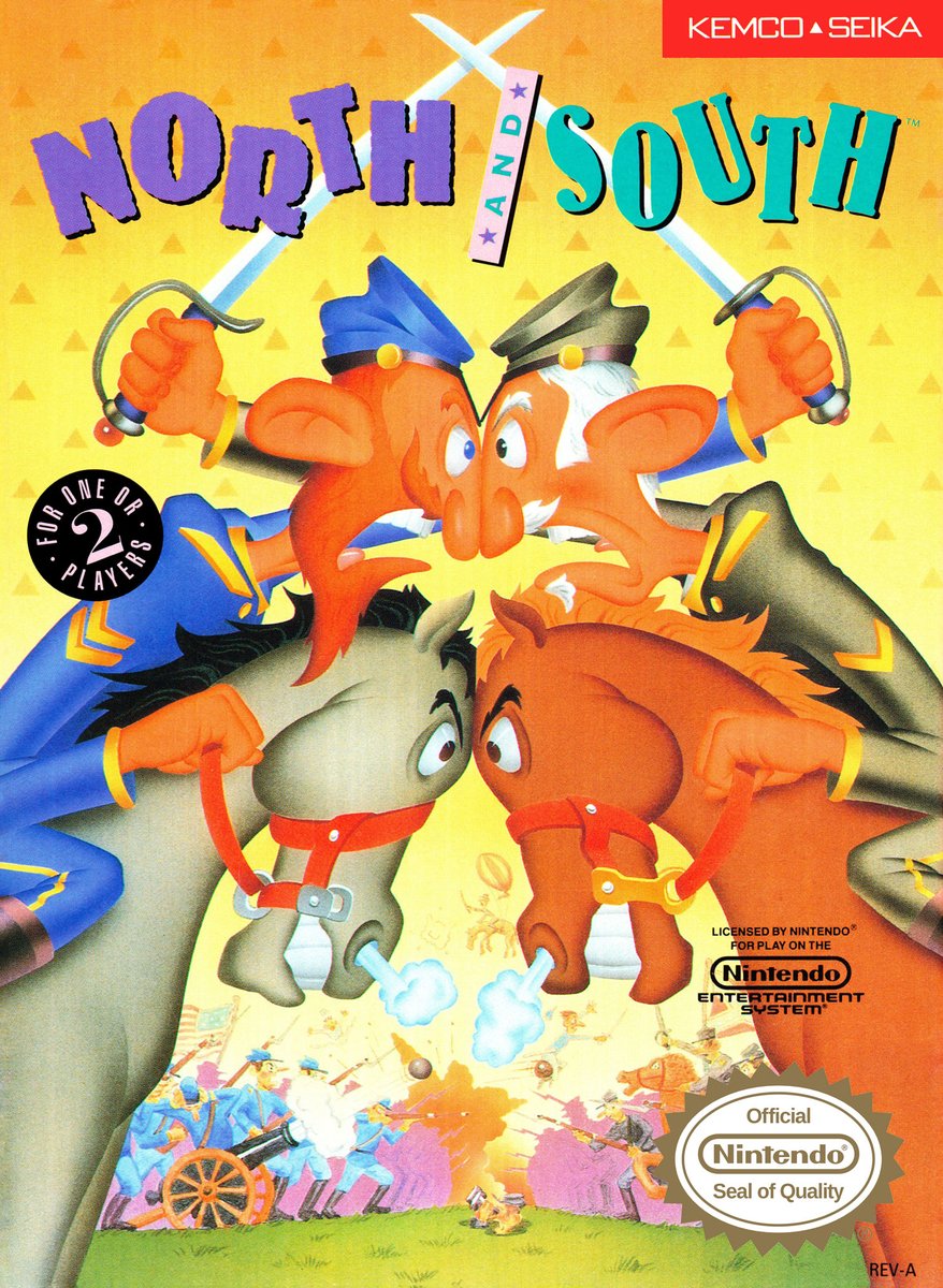 North and South • Nintendo Entertainment System • 1990