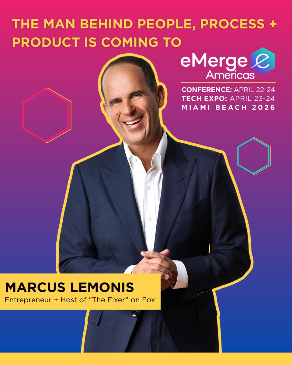 eMerge Americas tweet media
