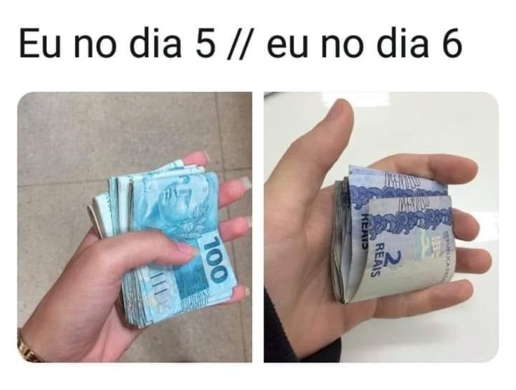 Assim quando o pagamento cai na conta 😅