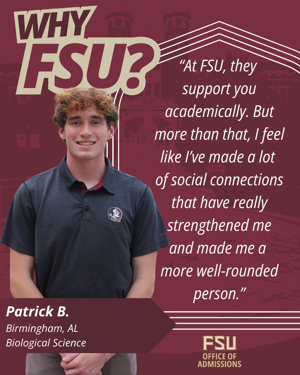 FSU Admissions tweet media