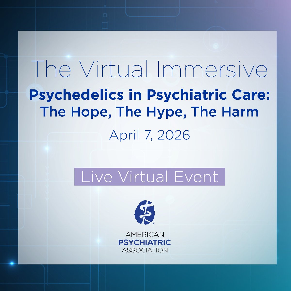 American Psychiatric Association tweet media