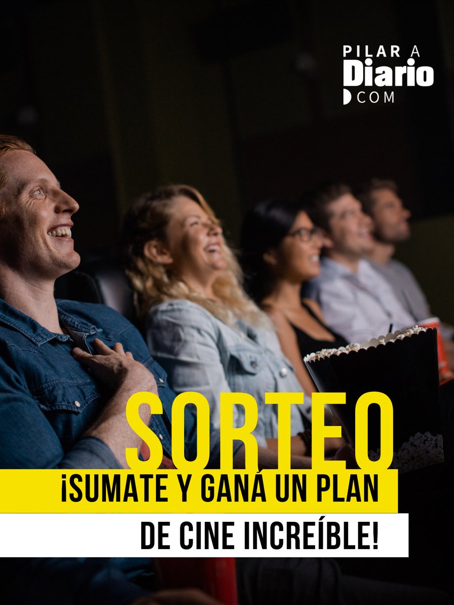 pilaradiario's tweet photo. 🍿 Se viene un nuevo #sorteo con  @MultiplexCines : 2 ganadores de 2 entradas cada uno para ir al #cine a ver la peli que quieras

👉🏼 Para participar 
✅ Seguinos
❤️ Dale like a la publicación 
💬 Retwitea 

⚠️ Sorteamos el viernes 20/3

🎥 ¿Qué te gustaría ver? https://t.co/Q3uvN8jQxE