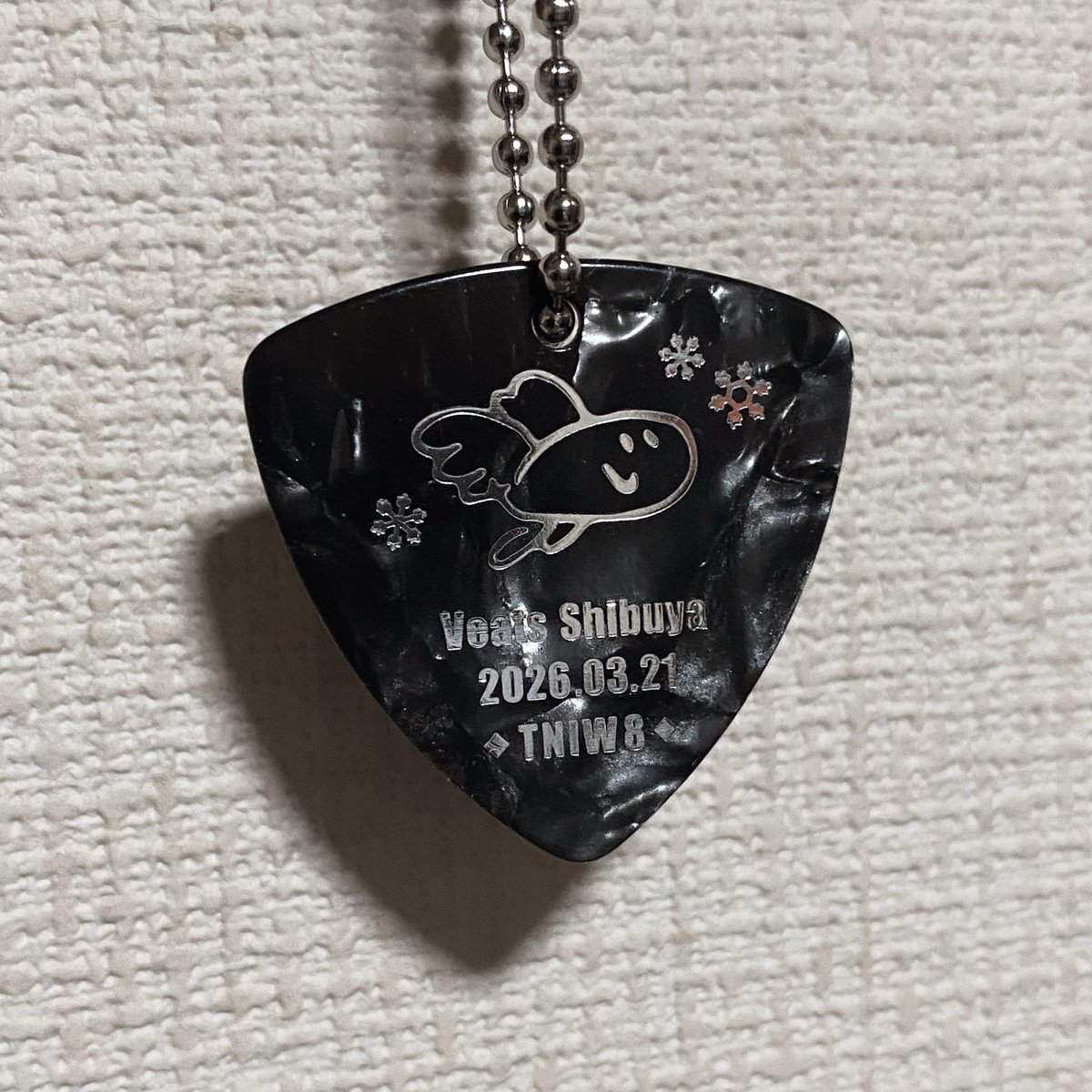 3/21の特典ピックキーホルダー❄️
かわいい
かわいい