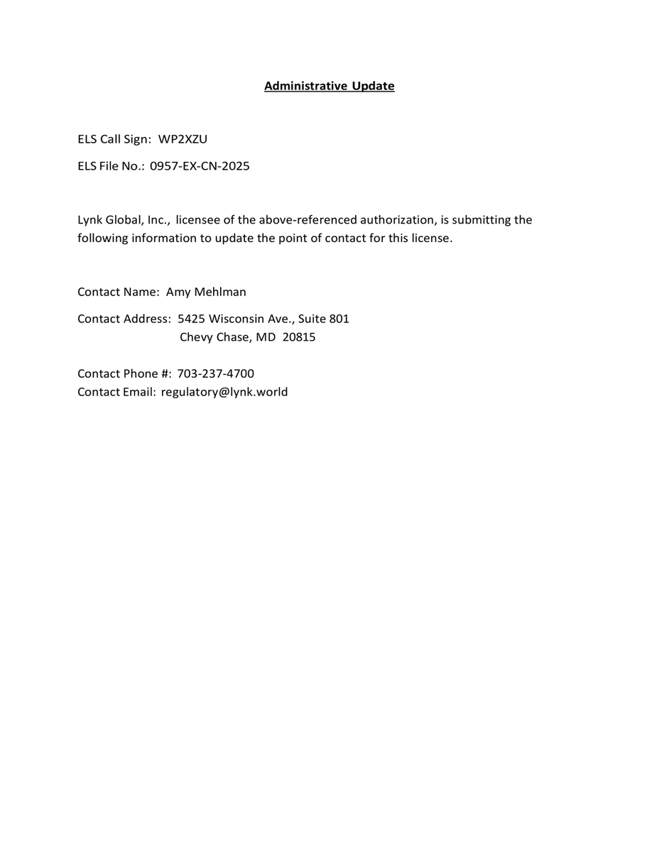 FCC Filing Alerts tweet media