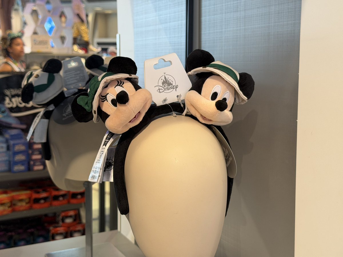 🌿NEW🌿 サファリ姿のミッキー＆ミニー カスタムカチューシャに登場